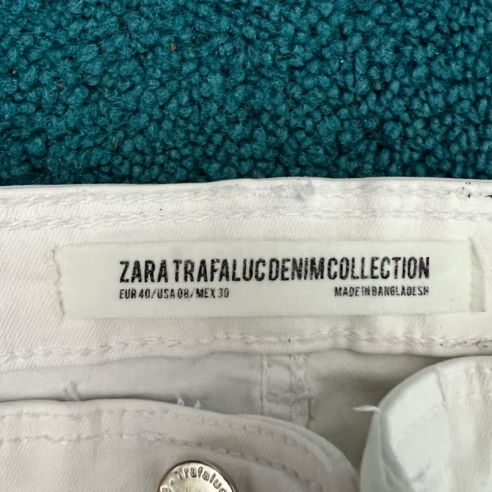 Zara Jeans white size 8